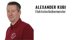 Alexander Kubi Elektrotechnikermeister bei Romberg Projekttechnik